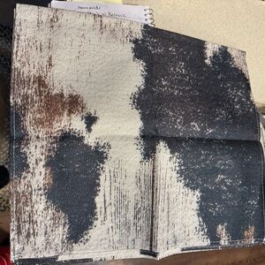 Cowhide Print Kitchen Table runner